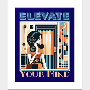 Elevator T-shirt Posters and Art